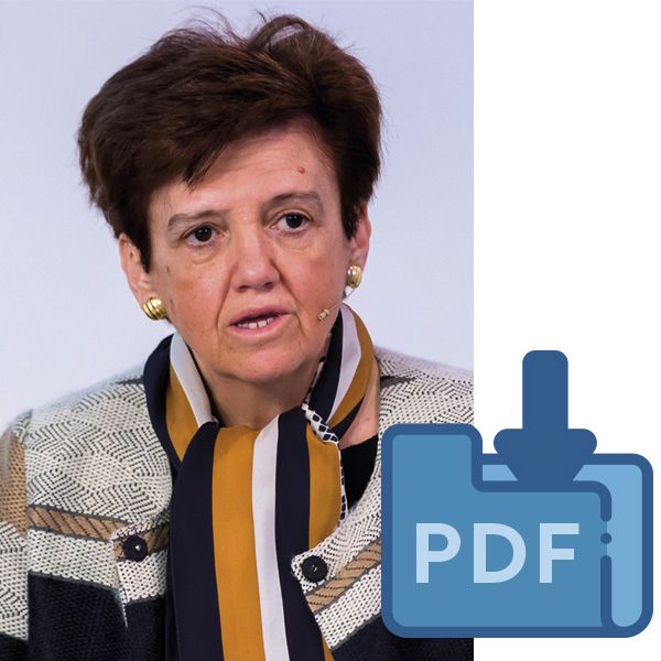 Ponencia Pilar Gómez-Acebo: "Panorama actual y futuro del empleo para personas con formación universitaria"